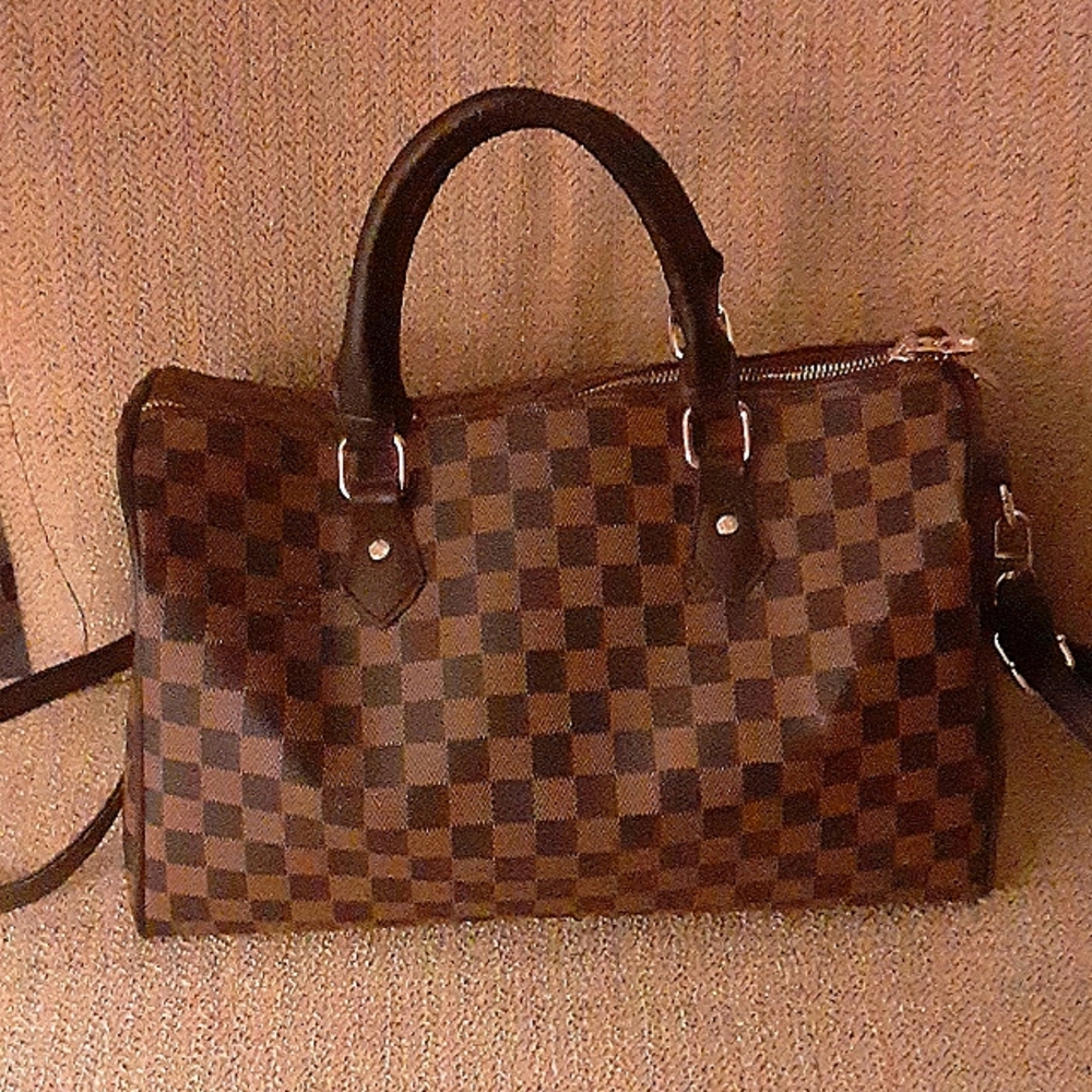 Large designer inspired purse